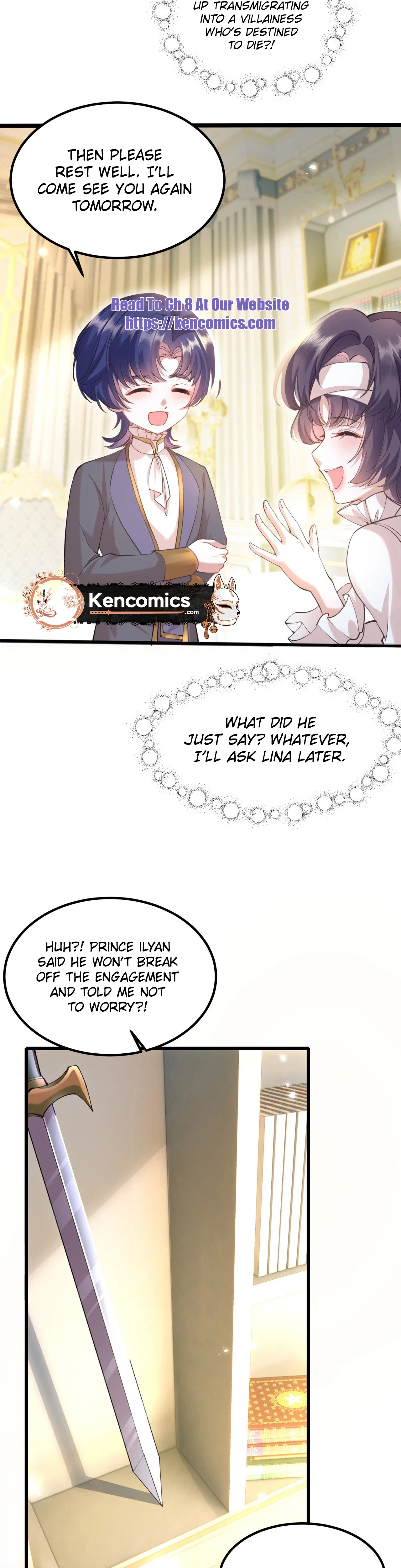 The Reincarnated Villainous Young Lady Will Steer Clear of Her Death Route Chapter 1 Page 27