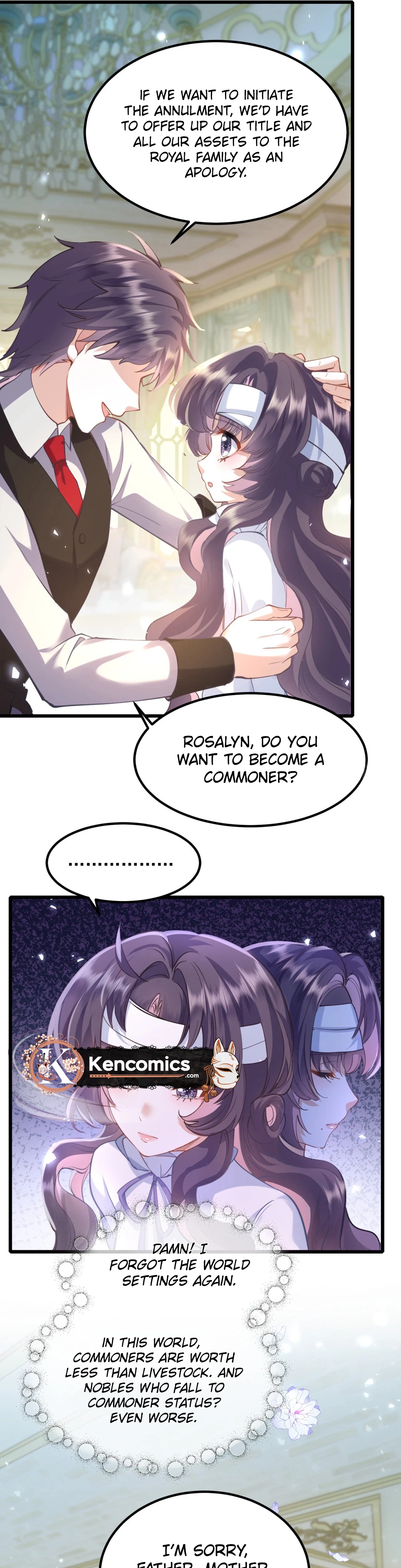 The Reincarnated Villainous Young Lady Will Steer Clear of Her Death Route Chapter 1 Page 45