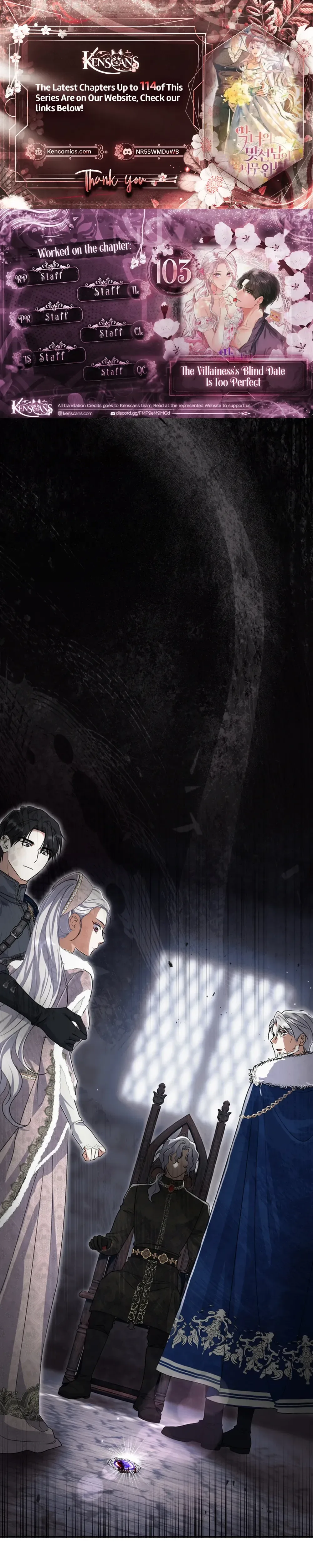 The Villainess' Blind Date Is Too Perfect Chapter 103 Page 1