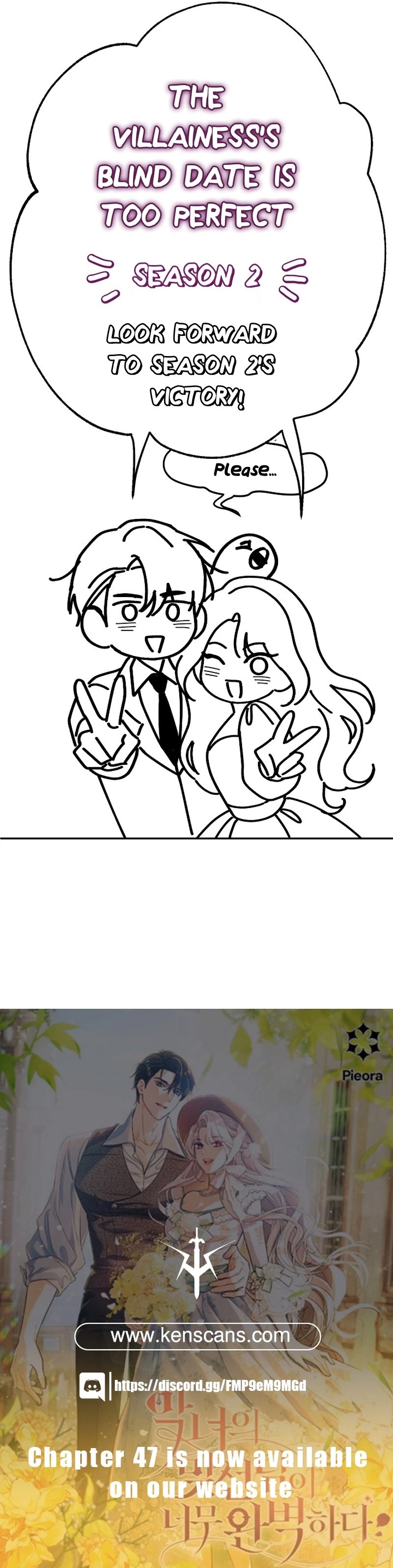 The Villainess' Blind Date Is Too Perfect Chapter 46 Page 38