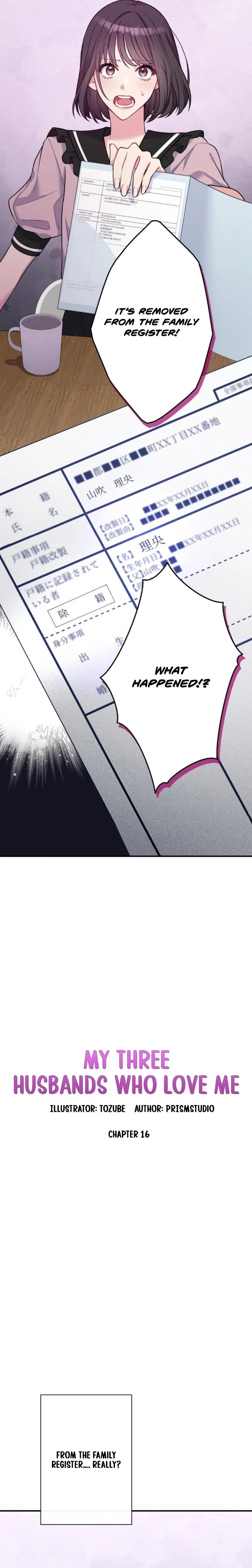Watashi o Aisuru Sannin no Danna-sama Chapter 16 Page 2