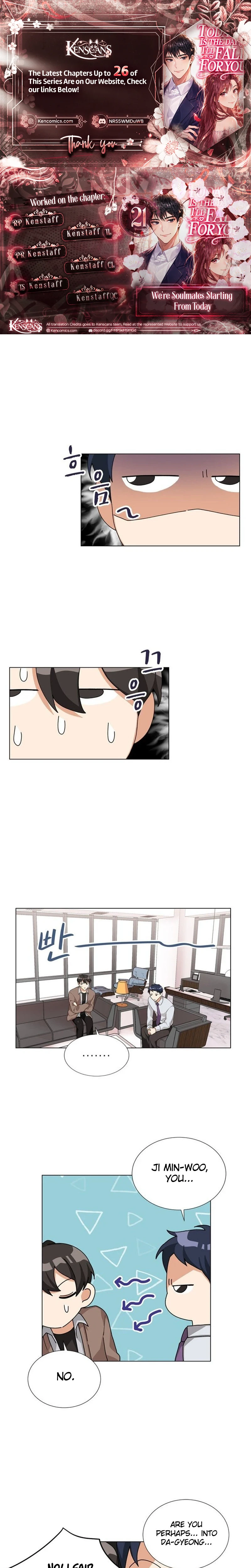 We're Soulmates Starting From Today Chapter 21 Page 1