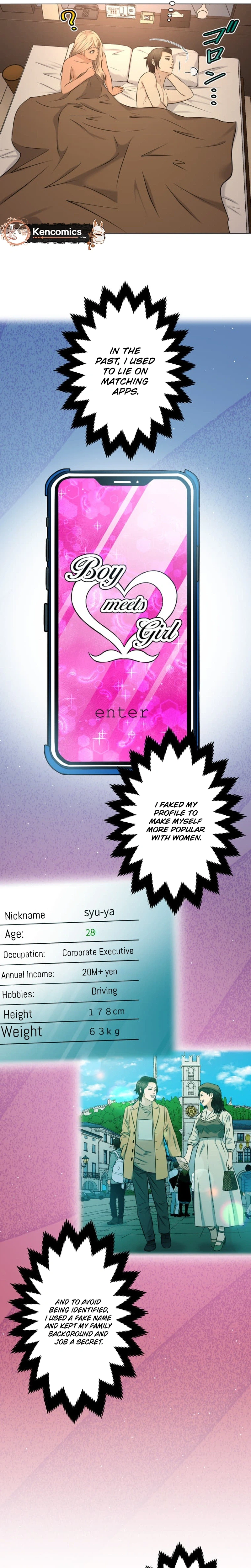 When I Lied on a Dating App Chapter 2 Page 7