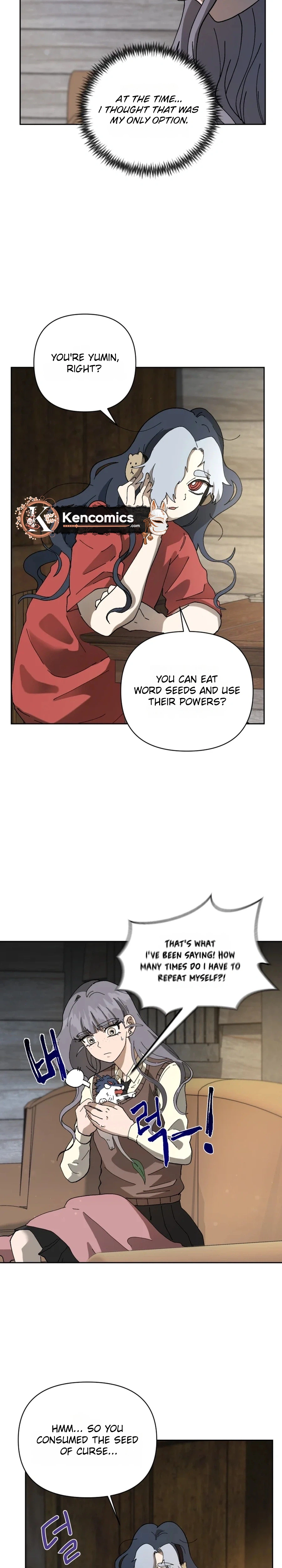 Words That Become Seeds Chapter 8 Page 17